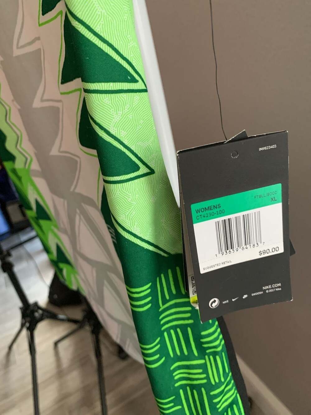 Nike Nigeria National Team 2020-2022 Women's Home Soccer Jersey - Picture 2 of 7